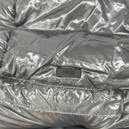 HERNO ヘルノ PI116DL-12345 Laminar/ラミナー マットグレー ナイロン ジップアップ フーデッドダウンジャケット ジャケット