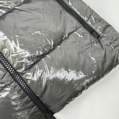 HERNO ヘルノ PI116DL-12345 Laminar/ラミナー マットグレー ナイロン ジップアップ フーデッドダウンジャケット ジャケット