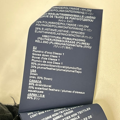 HERNO ヘルノ PI116DL-12345 Laminar/ラミナー マットグレー ナイロン ジップアップ フーデッドダウンジャケット ジャケット