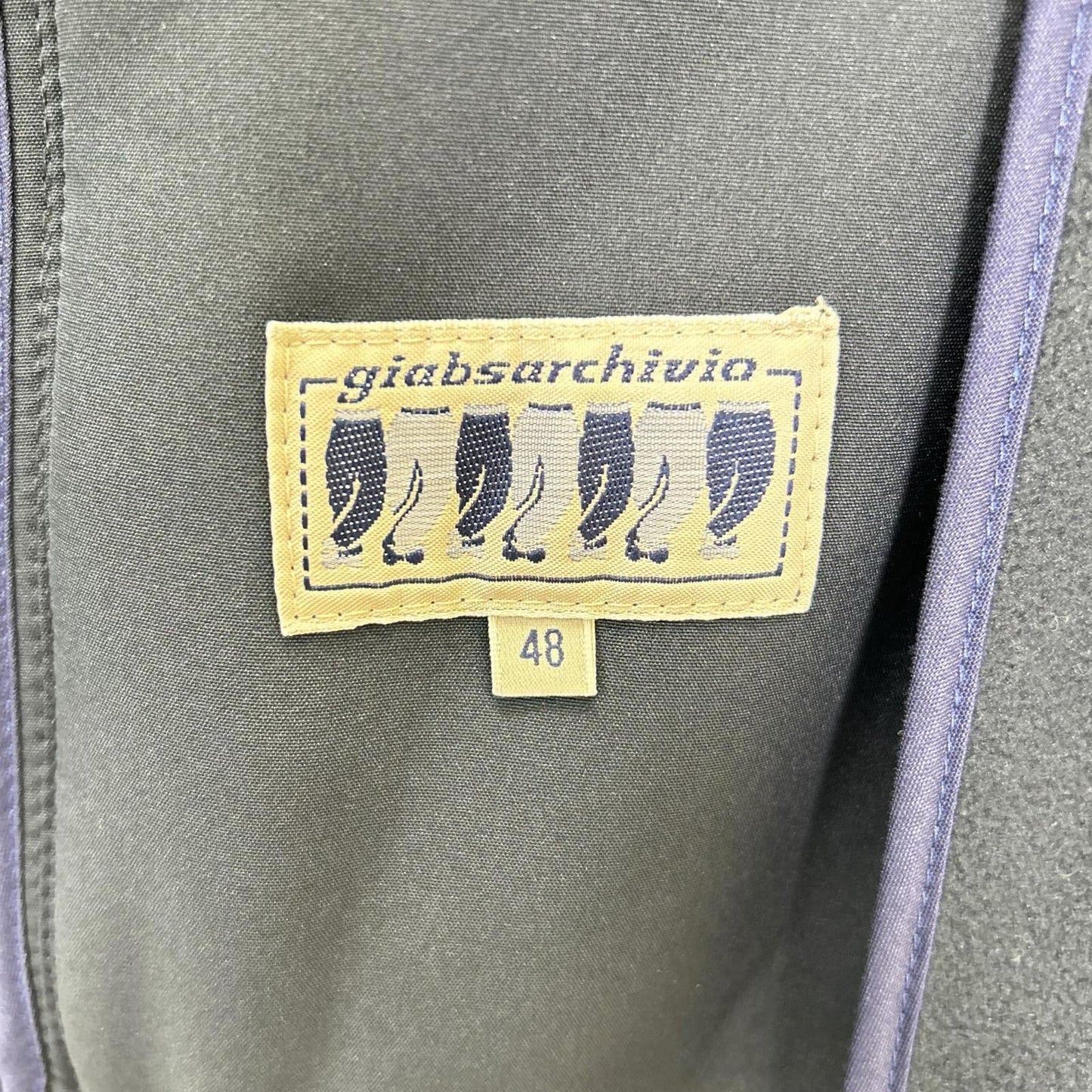 giab's ARCHIVIO ジャブスアルキヴィオ 22A PUCCI/プッチ ネイビー ポリエステル フリースドッキングジップフーディ ジャケット