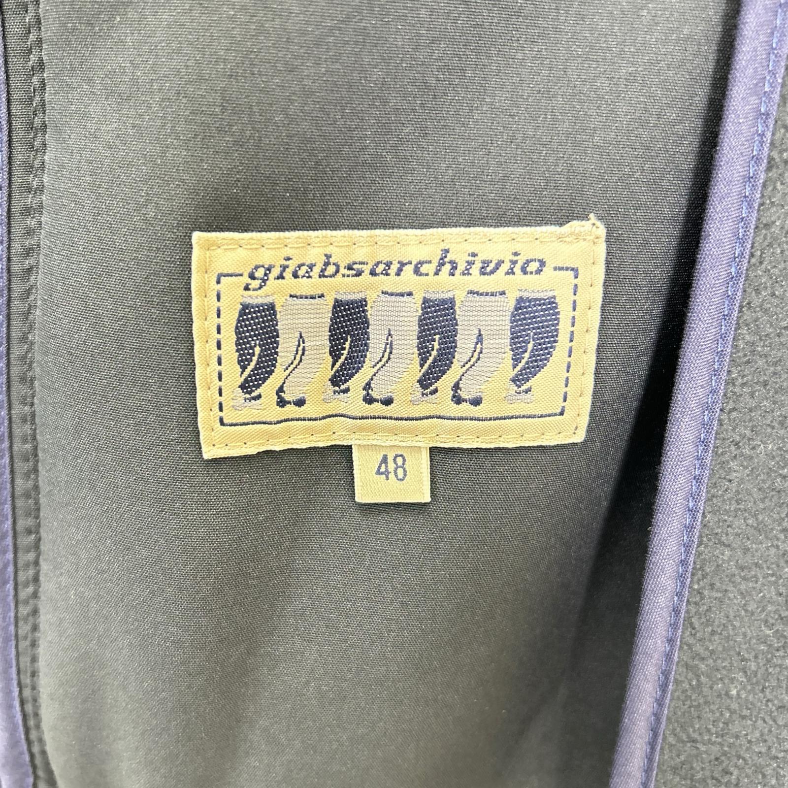 giab's ARCHIVIO ジャブスアルキヴィオ 22A PUCCI/プッチ ネイビー ポリエステル フリースドッキングジップフーディ ジャケット