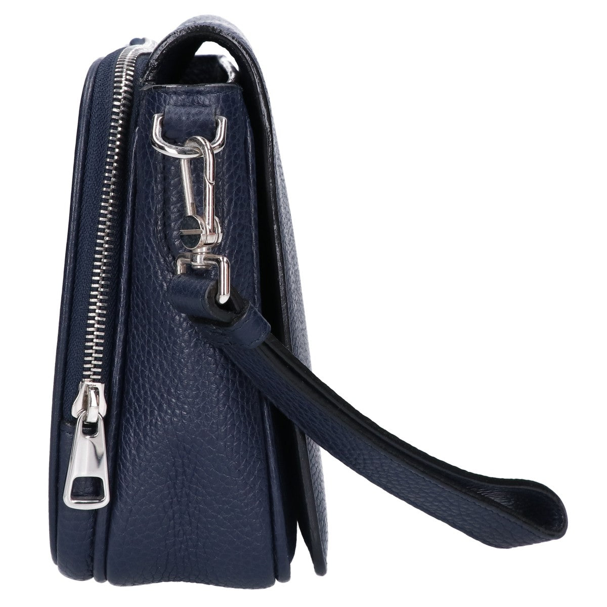 BALLY バリー 【美品】STEON エンボスロゴ グレインレザー フラップ セカンドバッグ クラッチバッグ セカンドバッグ クラッチバッグ