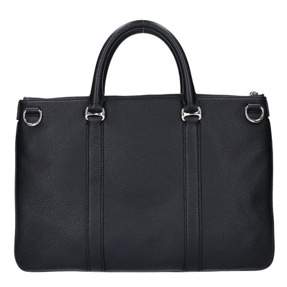 BALLY バリー エンボスロゴ グレインレザー 2WAY ビジネスバッグ ブリーフケース ビジネスバッグ ブリーフケース
