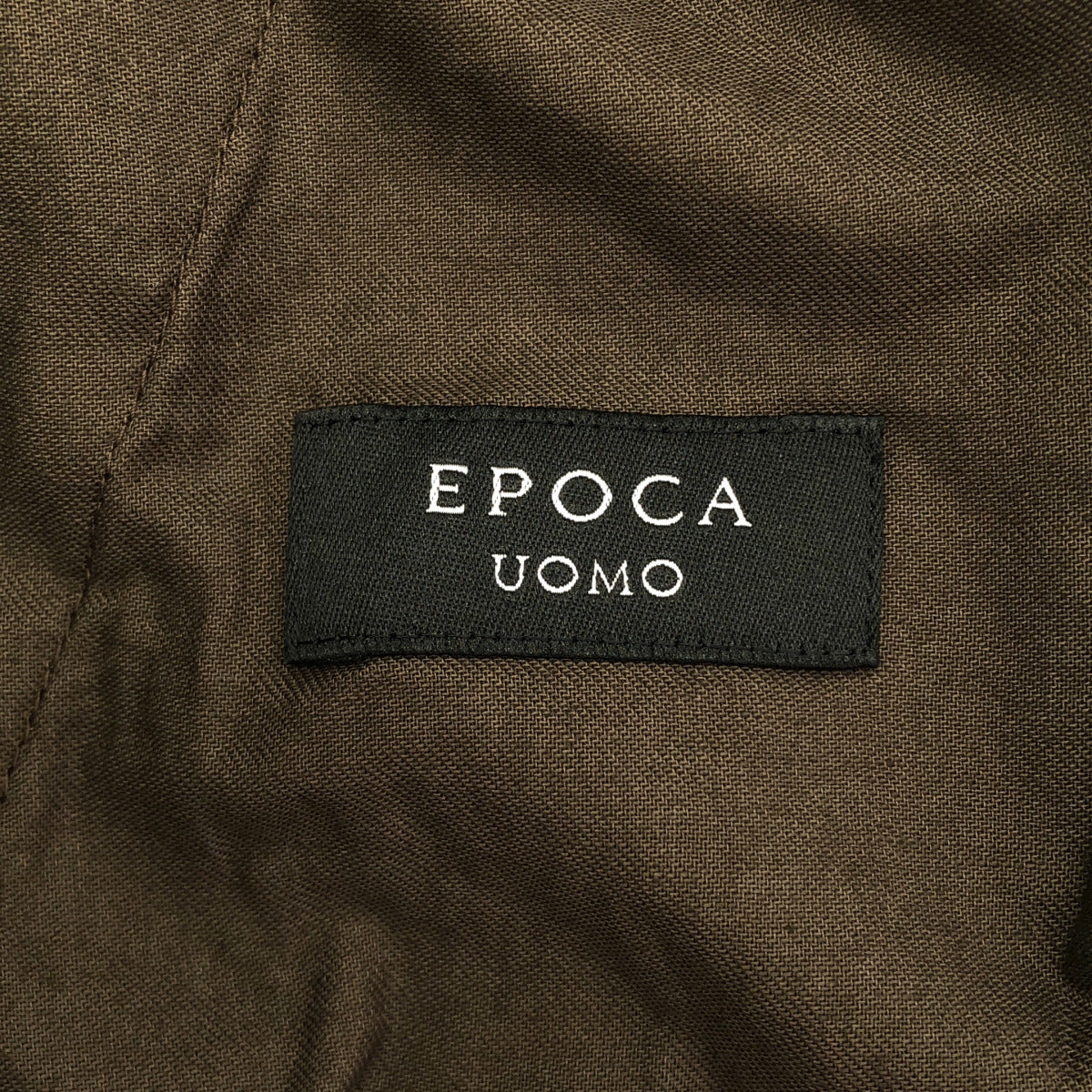 EPOCA UOMO エポカウォモ 26年製 ブラウン リンクル ワッシャー ショートパンツ ボトムス