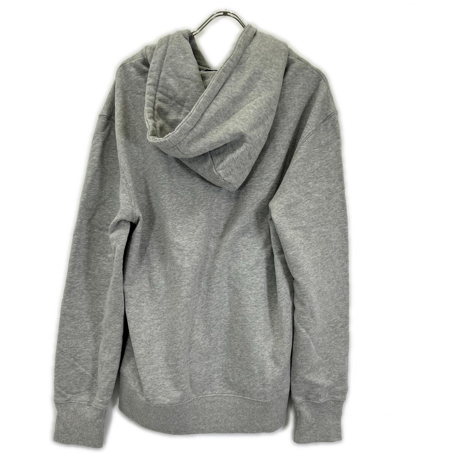 MAISON KITSUNE メゾンキツネ グレー コットン CHILLAX FOX ジップアップパーカー トップス