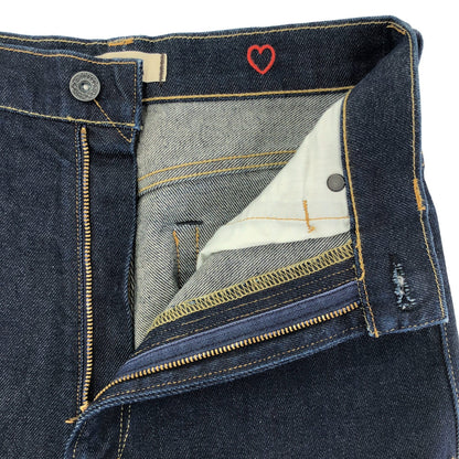 YANUK ヤヌーク ×金子綾×藤原裕 57101515 トリプルコラボ インディゴ デニムパンツ ボトムス