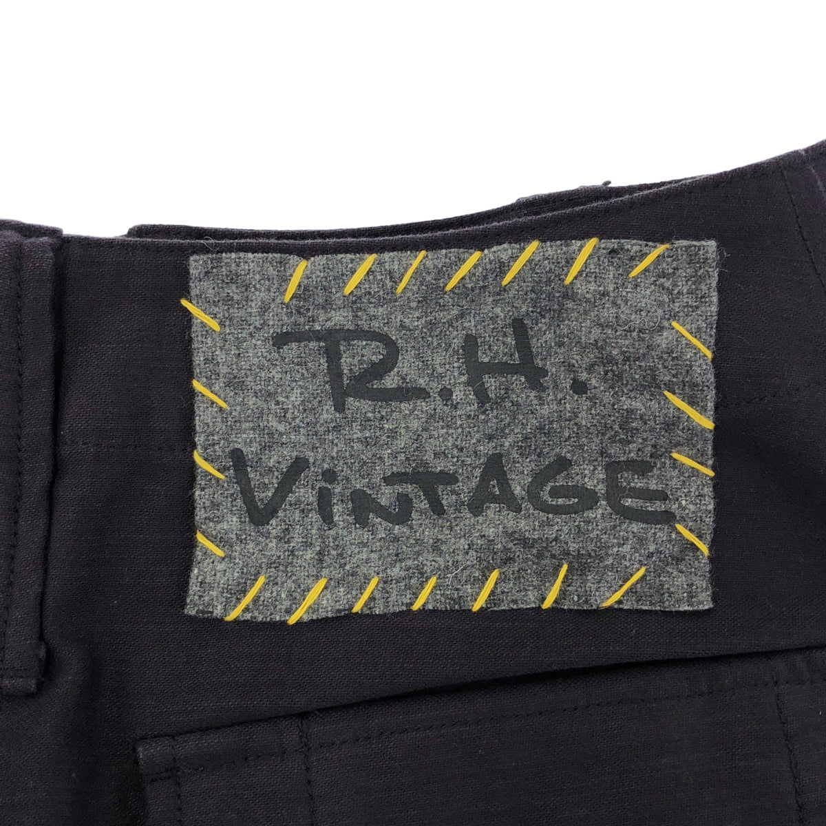 R.H VINTAGE ロンハーマンヴィンテージ 3610600166 パープルネイビー コットン ミリタリーチノカーゴパンツ ボトムス