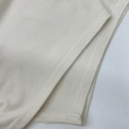 Babaghuri ババグーリ 25SS J0552UP531 Ivory Cotton Carder Twill Elastic-Waist Balloon Pants Bottoms