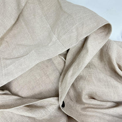 Babaghuri ババグーリ 26SS J0561FJ212 ベージュ リネン平フード付きジャケット トップス