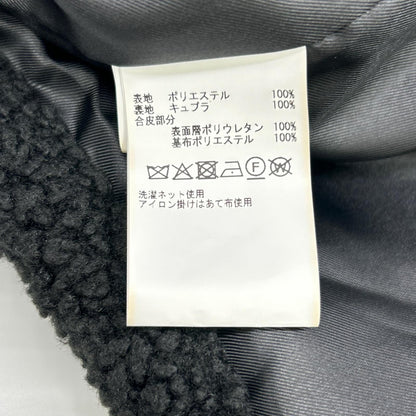 THIRD MAGAZINE サードマガジン 【×MIKOMORI】A0843FJM415 ブラック ボア フェイクレザージャケット ジャケット