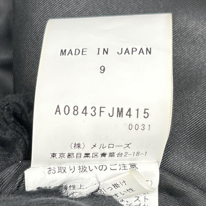 THIRD MAGAZINE サードマガジン 【×MIKOMORI】A0843FJM415 ブラック ボア フェイクレザージャケット ジャケット