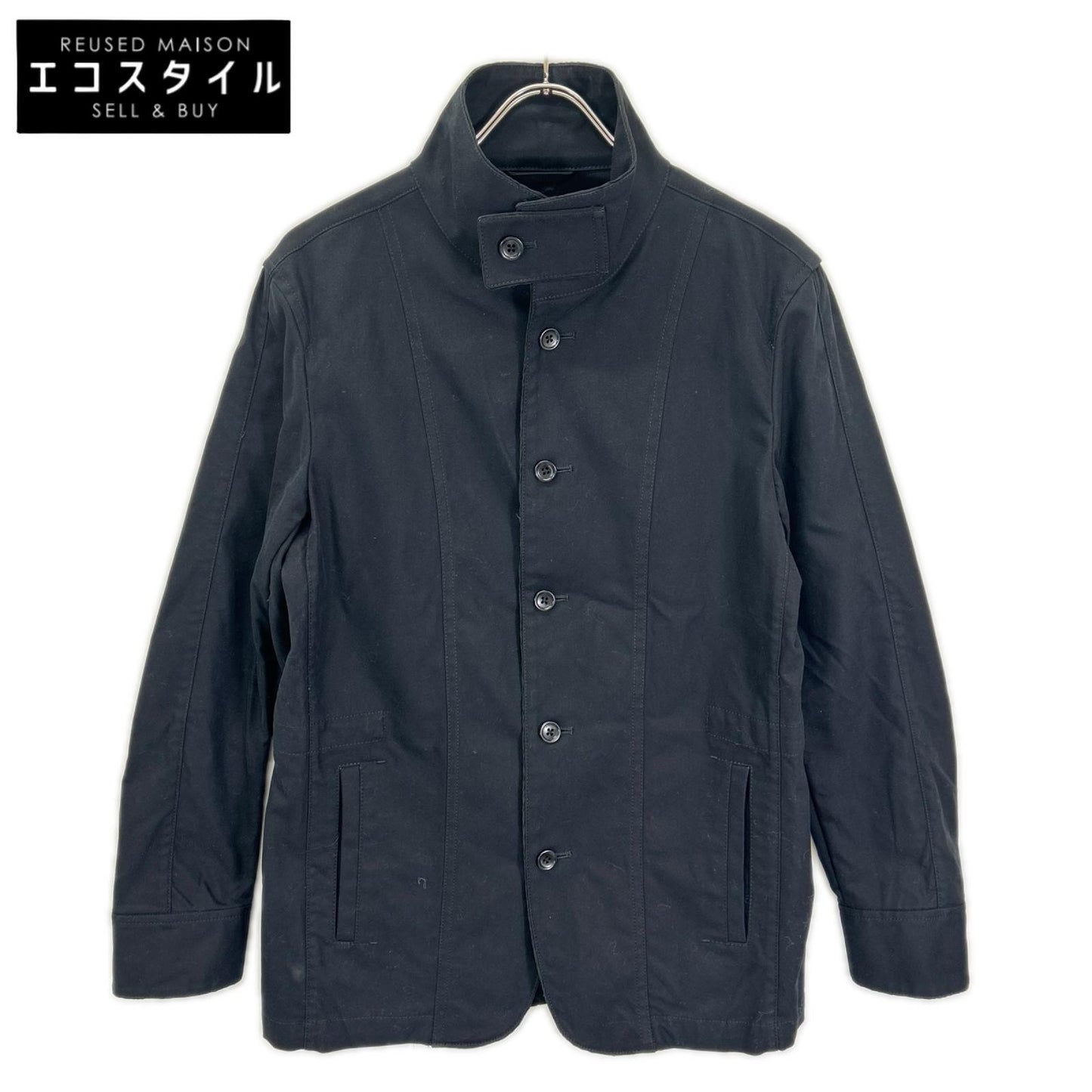 CalvinKlein カルバンクライン ブラック スタンドカラー ジャケット ジャケット