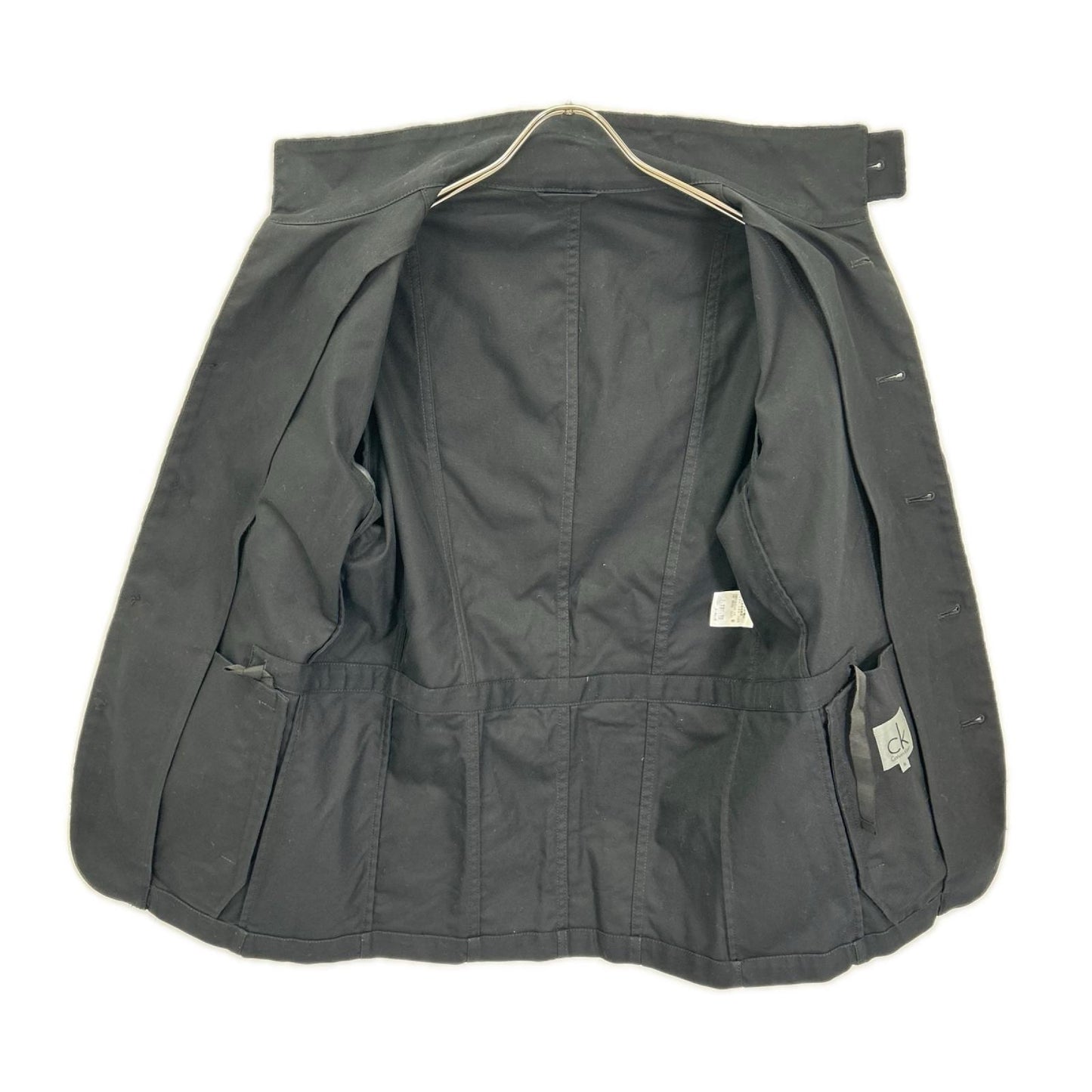 CalvinKlein カルバンクライン ブラック スタンドカラー ジャケット ジャケット