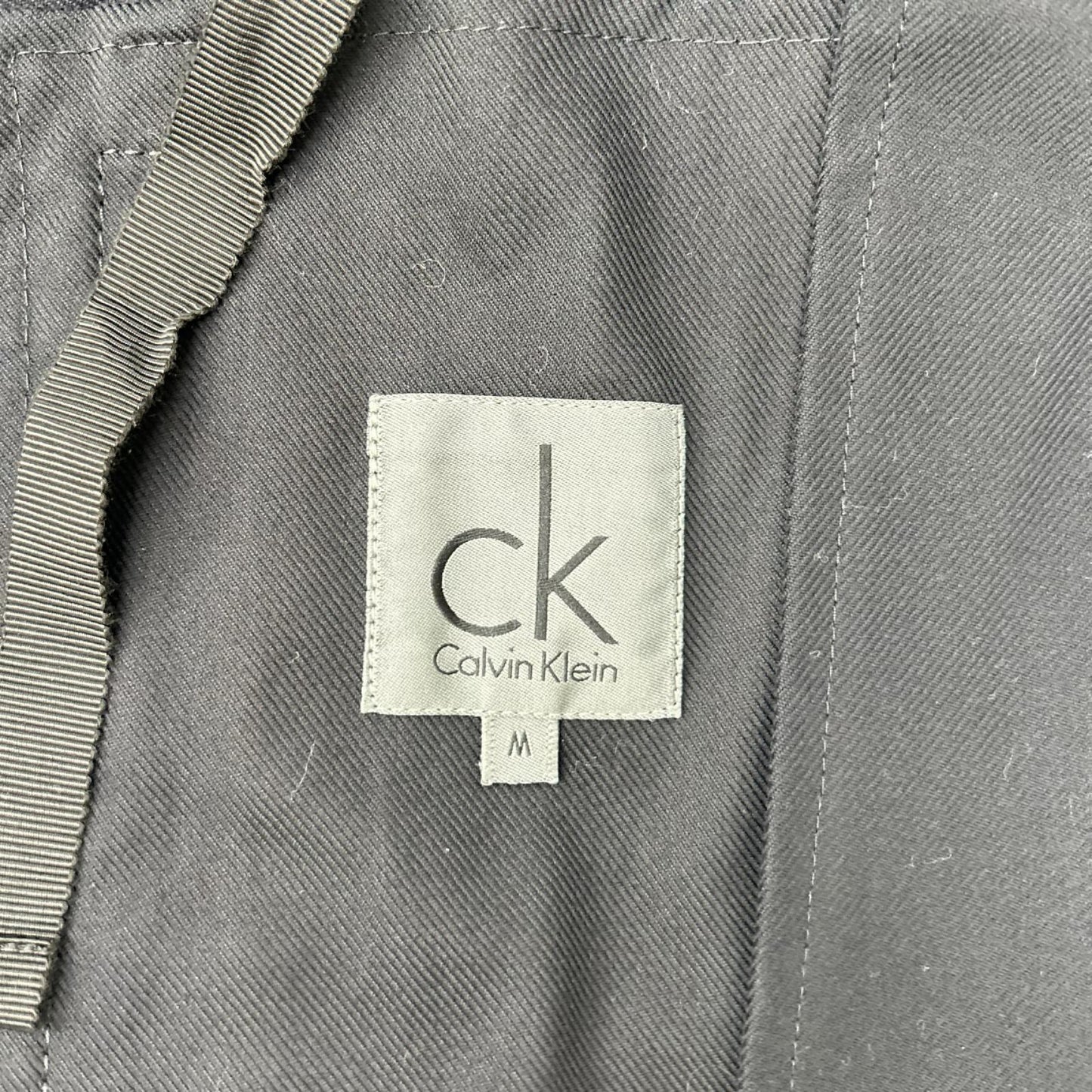 CalvinKlein カルバンクライン ブラック スタンドカラー ジャケット ジャケット
