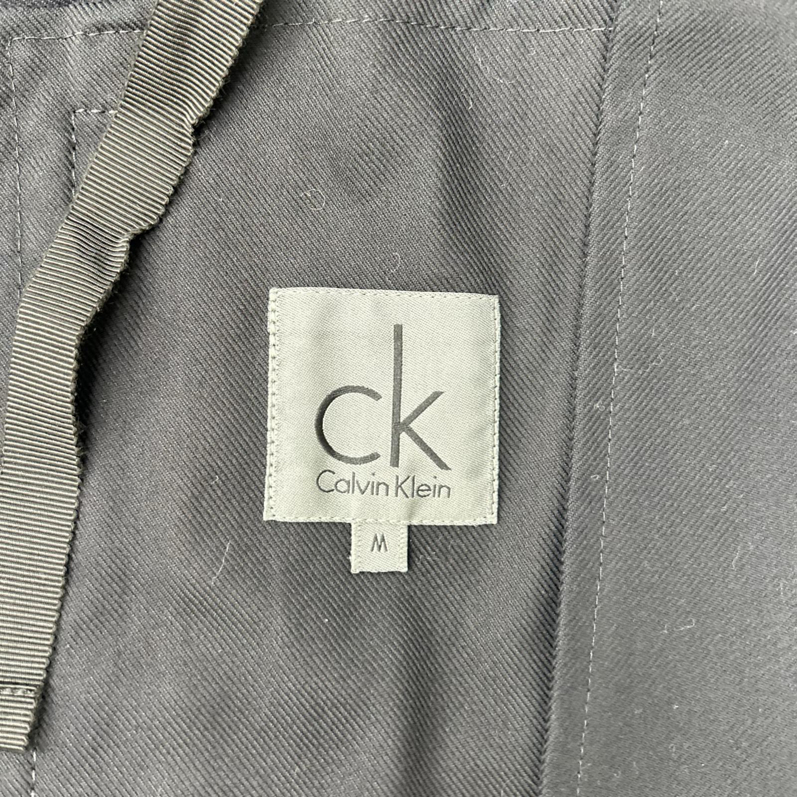 CalvinKlein カルバンクライン ブラック スタンドカラー ジャケット ジャケット