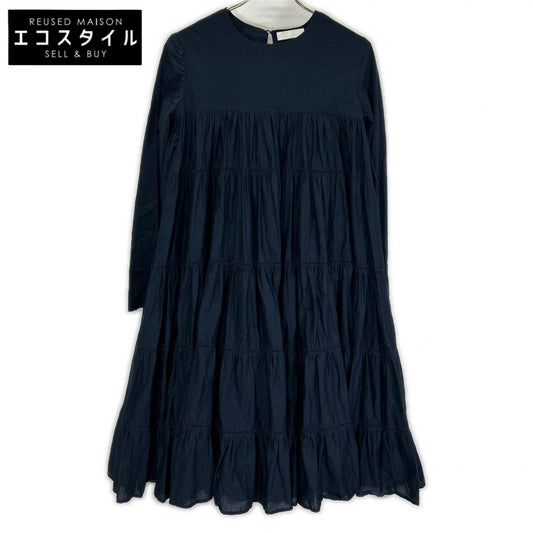 MERLETTE マーレット 9910300019 Navy ESSAOUIRA/Essaouira Gathered Dress Dress