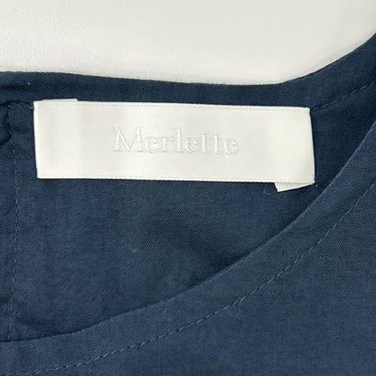 MERLETTE マーレット 9910300019 Navy ESSAOUIRA/Essaouira Gathered Dress Dress
