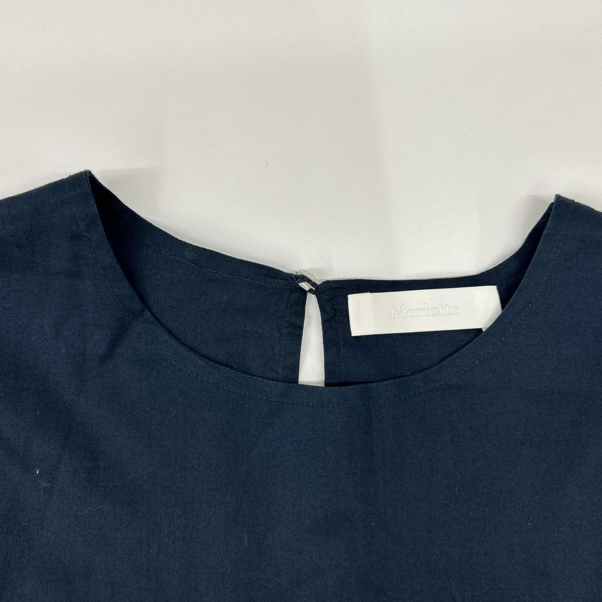 MERLETTE マーレット 9910300019 Navy ESSAOUIRA/Essaouira Gathered Dress Dress