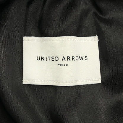UNITED ARROWS ユナイテッドアローズ ブラック チャック柄 タフタ フレアスカート ボトムス