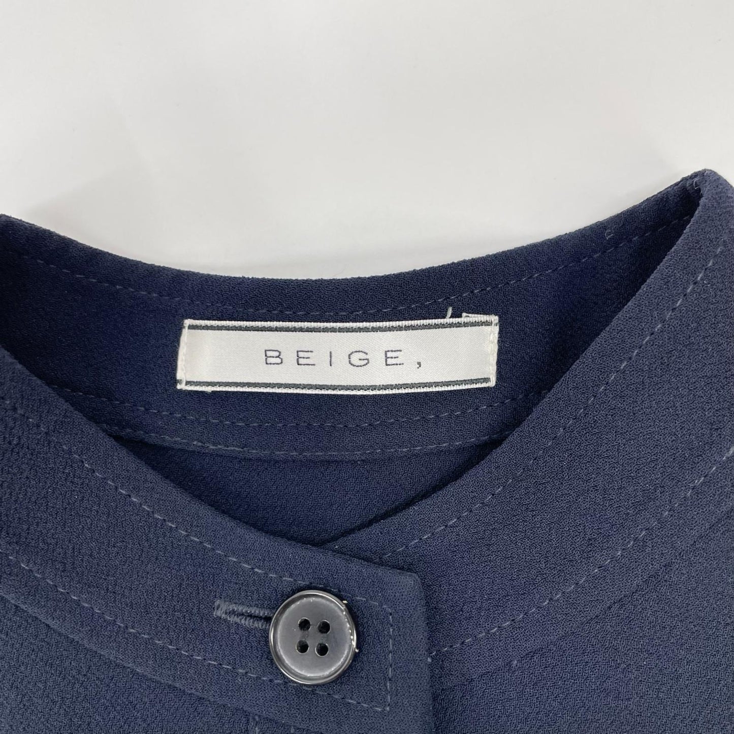 BEIGE ベイジ 24年製 ロングスリーブ ボタンシャツ ワンピース ワンピース
