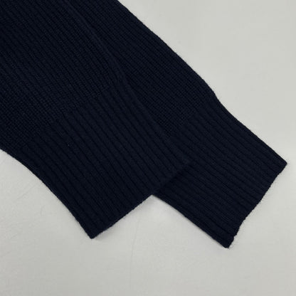 sacai サカイ 23年製 SCW-109 ブルー×ホワイト シャツ ニット ドッキング ワンピース ワンピース