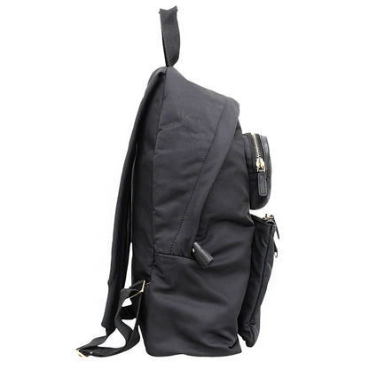 Anya Hindmarch アニヤ ハインドマーチ Labelledシリーズ エコナイロン Backpack MultiPocket マルチポケット バックパック レディース 黒