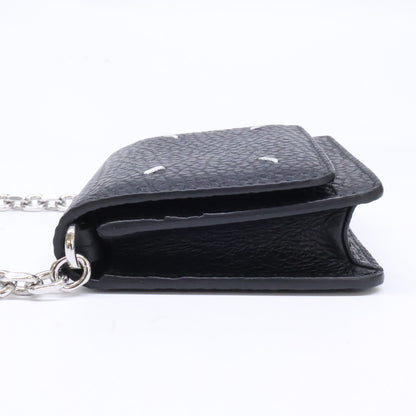 Maison margiela メゾンマルジェラ 【美品】11 SA3UI0009 P4455 T8013 4ステッチ チェーンウォレット ショルダーバッグ