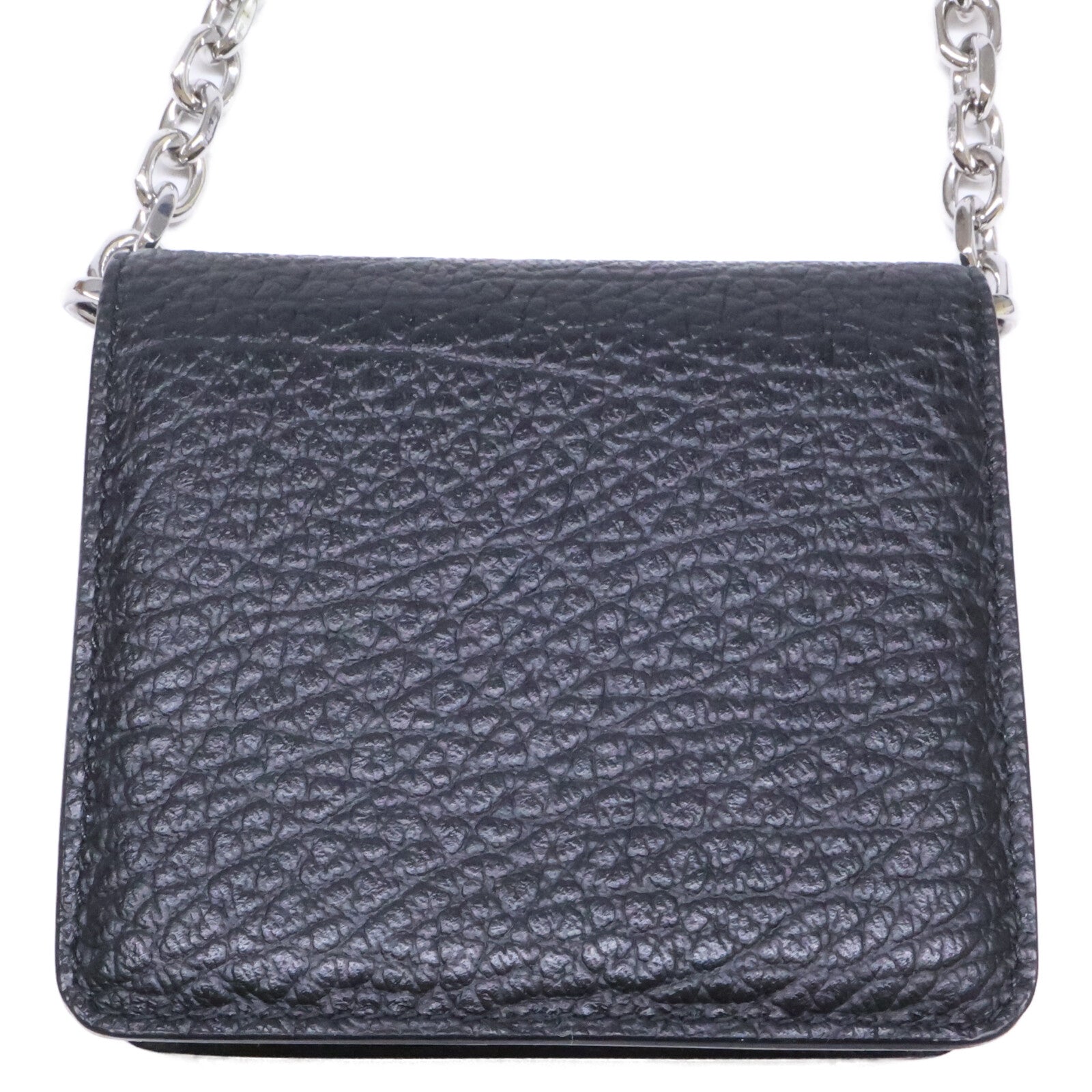 Maison margiela メゾンマルジェラ 【美品】11 SA3UI0009 P4455 T8013 4ステッチ チェーンウォレット ショルダーバッグ