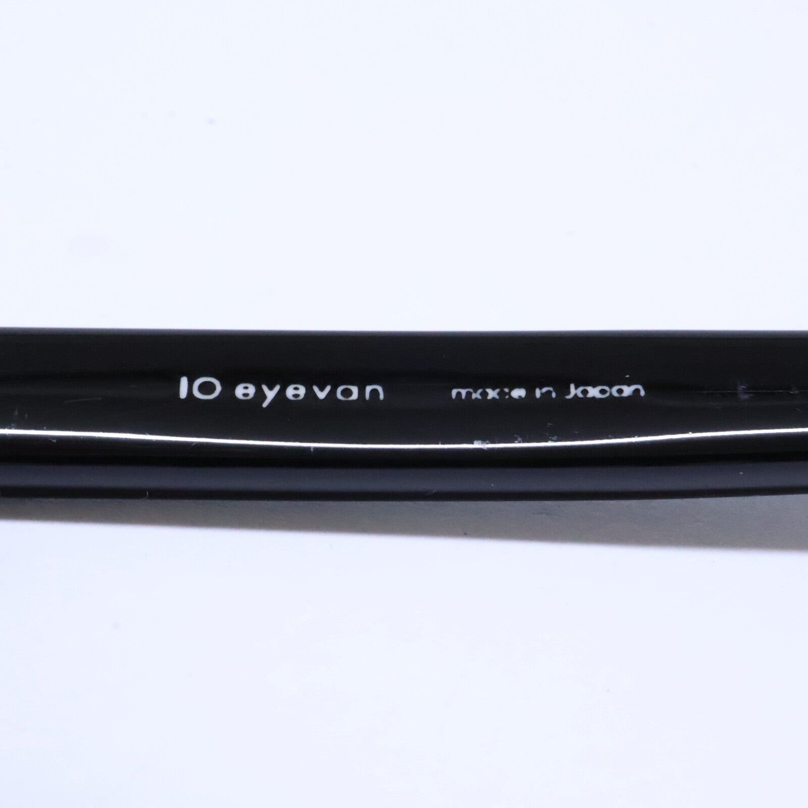10eyevan テンアイヴァン 【美品】no.1 III FR(49) c.1002S セルロイド ウェリントンシェイプ サングラス