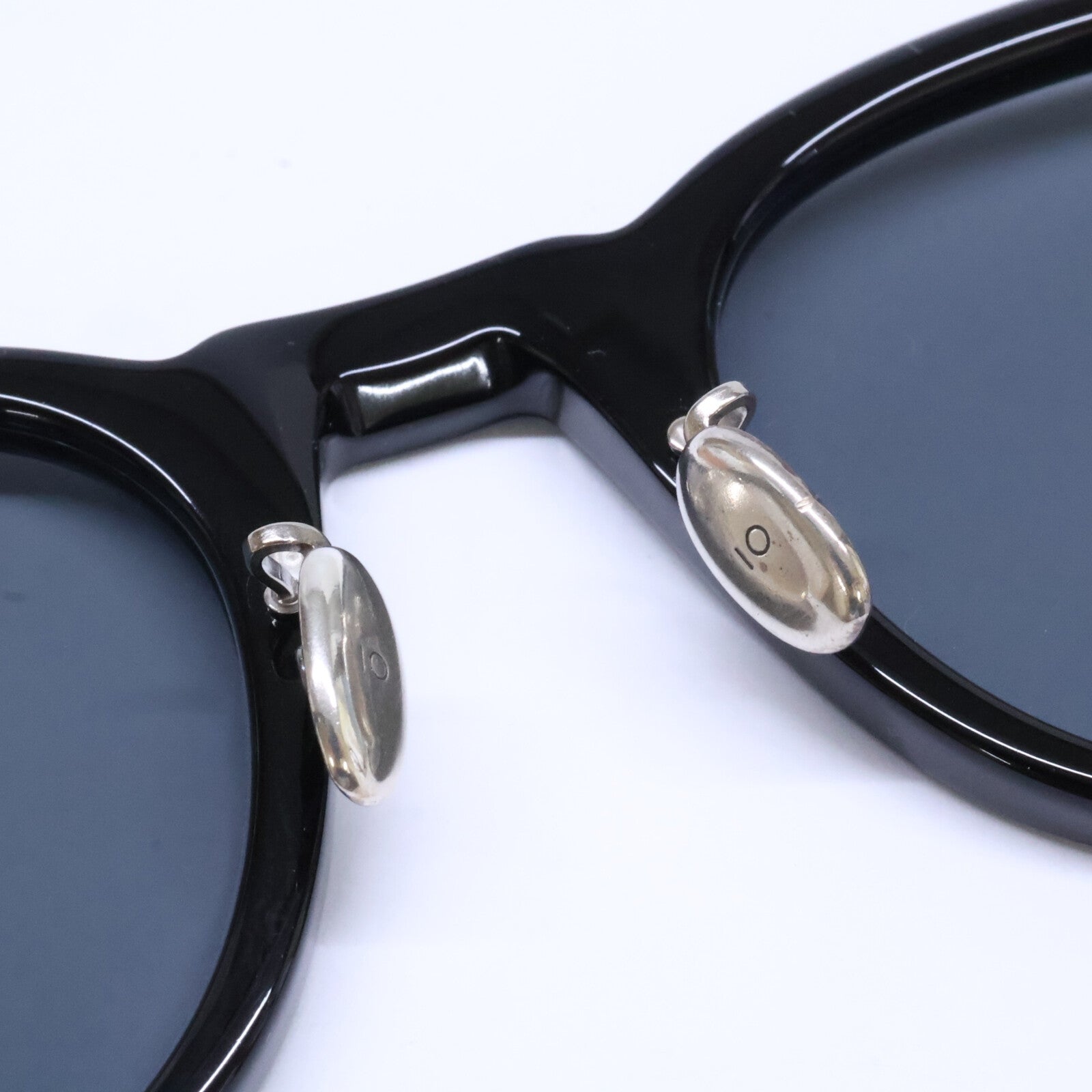 10eyevan テンアイヴァン 【美品】no.1 III FR(49) c.1002S セルロイド ウェリントンシェイプ サングラス