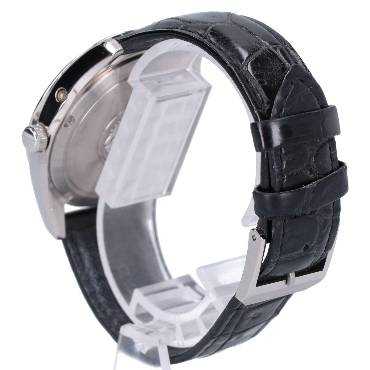 CITIZEN シチズン AQ1010-03E The CITIZEN/ザ・シチズン 黒文字盤 クロコレザーベルト エコドライブ ソーラー 腕時計