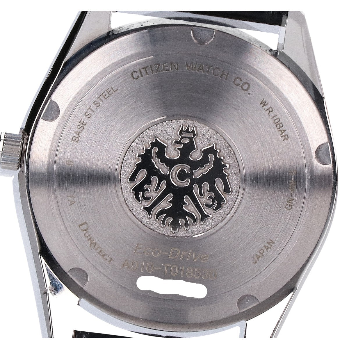 CITIZEN シチズン AQ1010-03E The CITIZEN/ザ・シチズン 黒文字盤 クロコレザーベルト エコドライブ ソーラー 腕時計