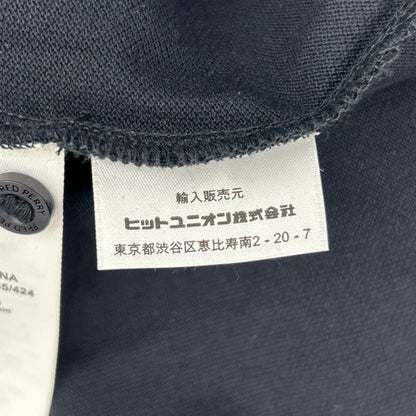 FRED PERRY フレッドペリー M3636 ネイビー コットン ホワイトティップライン 長袖 ポロシャツ トップス