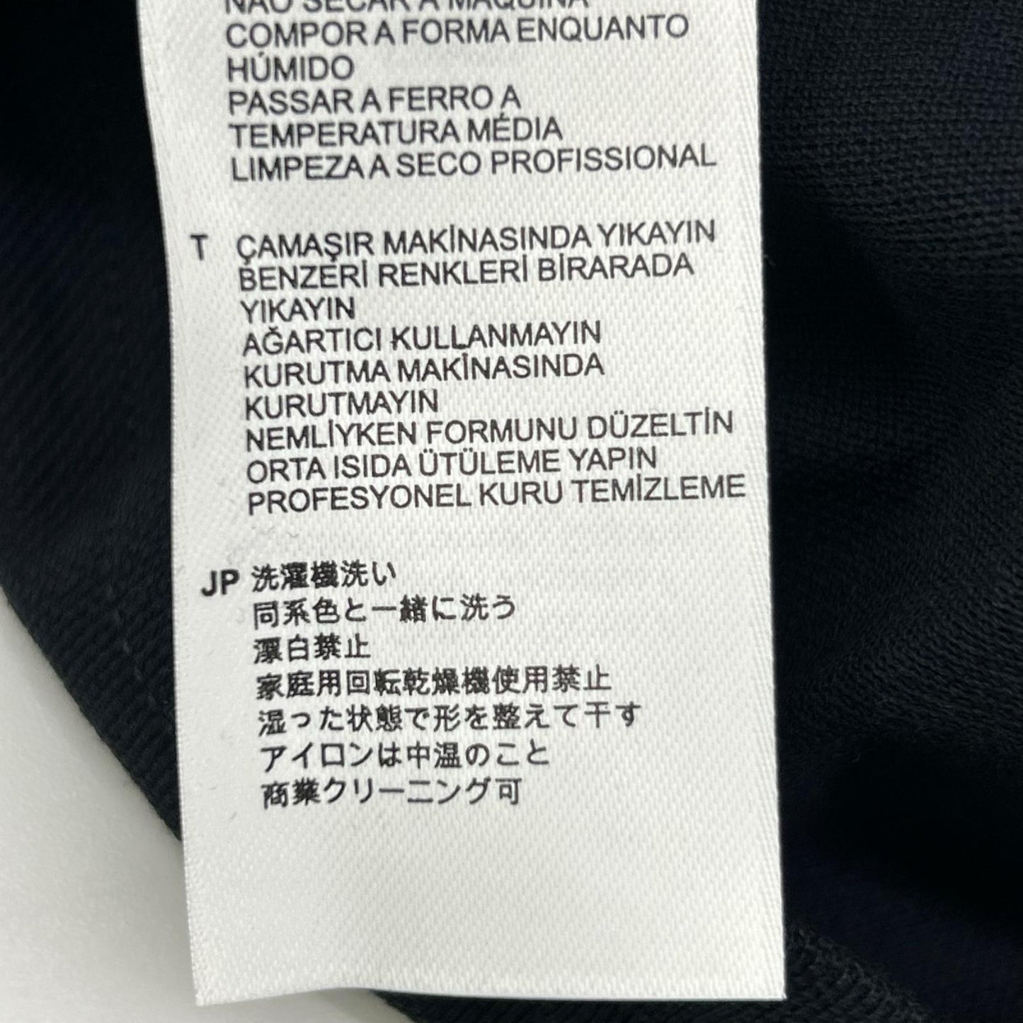 FRED PERRY フレッドペリー M3636 ネイビー コットン ホワイトティップライン 長袖 ポロシャツ トップス