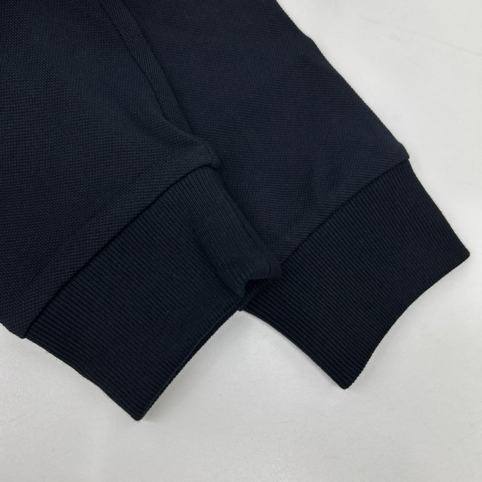 FRED PERRY フレッドペリー M3636 ネイビー コットン ホワイトティップライン 長袖 ポロシャツ トップス