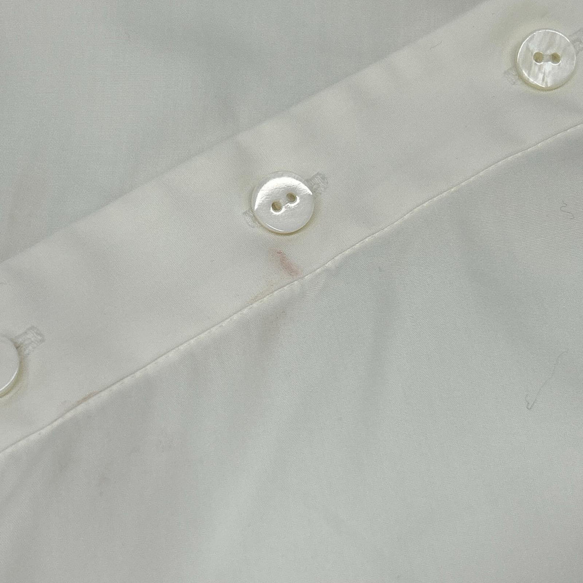 ENFOLD エンフォルド 26SS 300JS230-3621 White Broadcloth Cotton Asymmetrical GLOBE PULLOVER Top