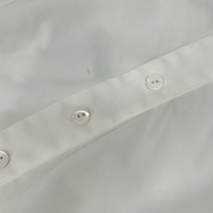 ENFOLD エンフォルド 26SS 300JS230-3621 White Broadcloth Cotton Asymmetrical GLOBE PULLOVER Top