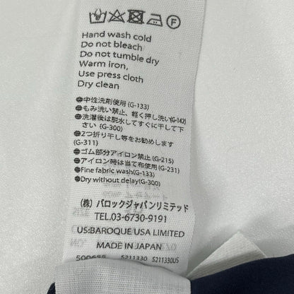 ENFOLD エンフォルド 300DA631-3270 イエロー×ネイビー レーヨン混 イージーチェックワイドパンツ ボトムス