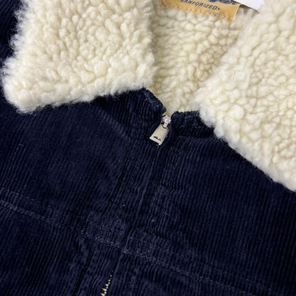Wrangler ラングラー ネイビー コーデュロイ ボアインナー ジップアップジャケット ジャケット