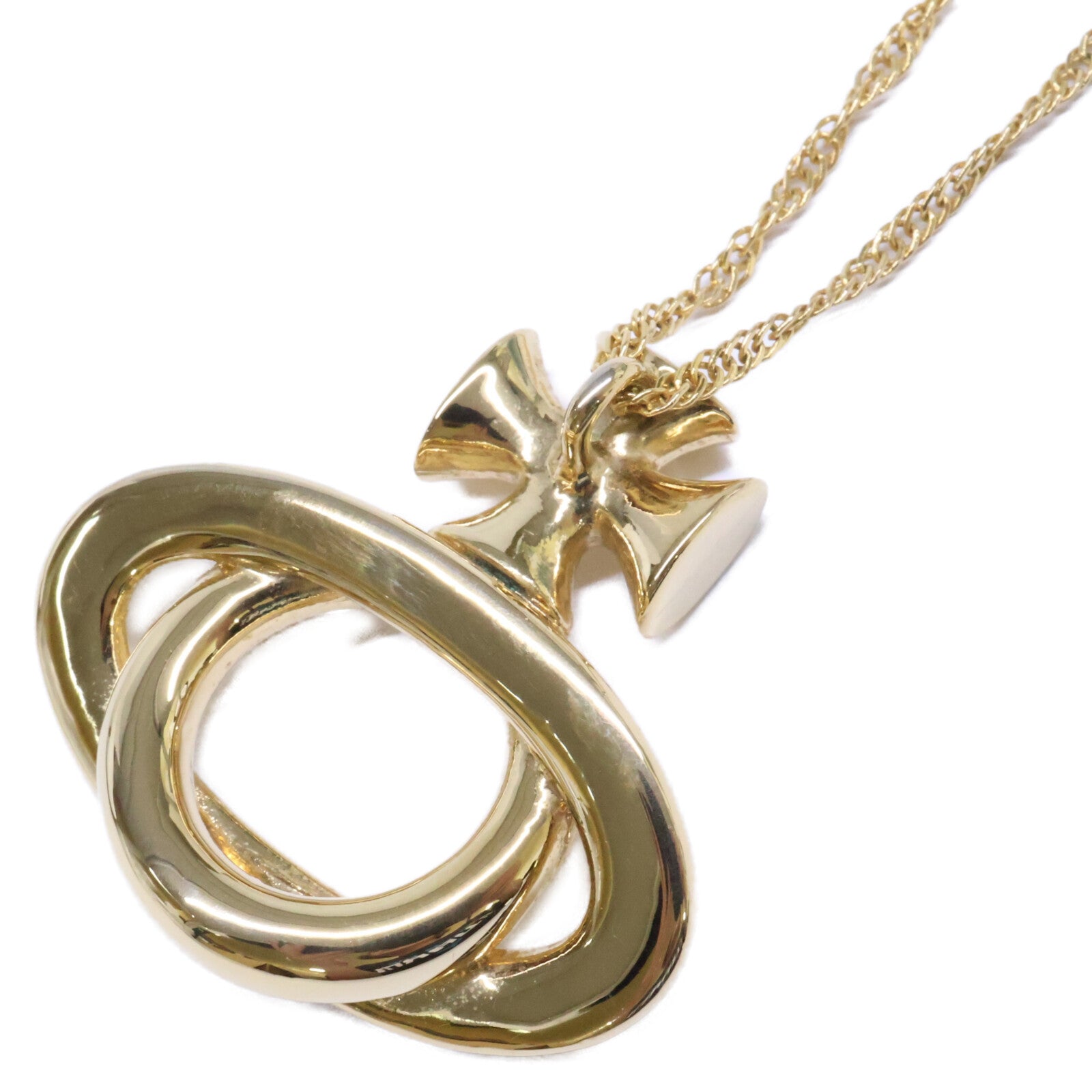 VivienneWestwood ヴィヴィアンウエストウッド 【美品】オーブ グラスホルダー ネックレス