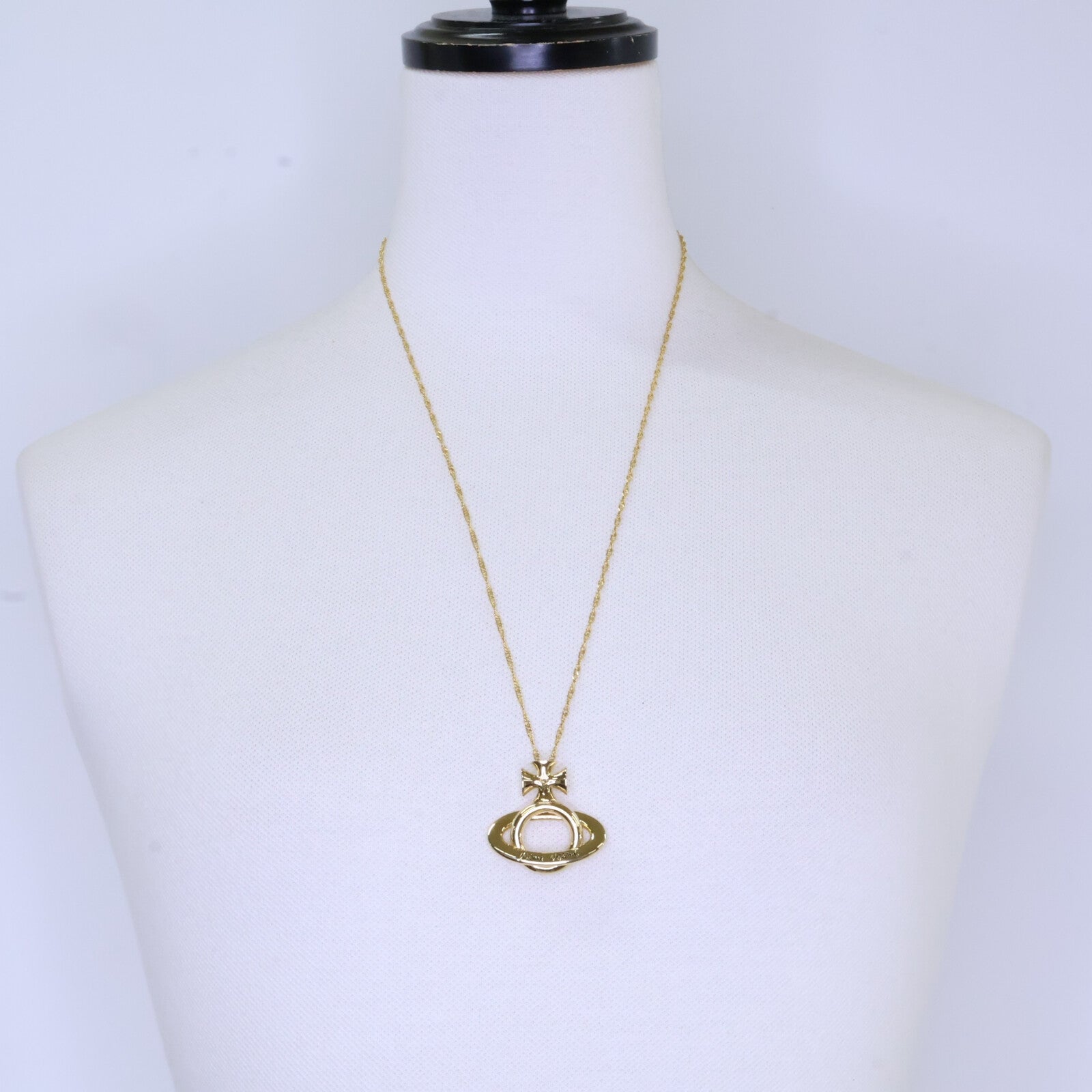 VivienneWestwood ヴィヴィアンウエストウッド 【美品】オーブ グラスホルダー ネックレス
