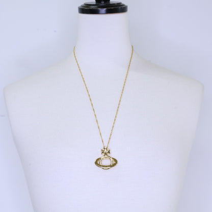 VivienneWestwood ヴィヴィアンウエストウッド 【美品】オーブ グラスホルダー ネックレス