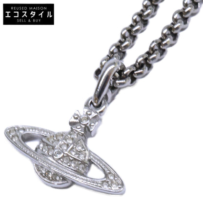 VivienneWestwood ヴィヴィアンウエストウッド オーブ ラインストーン チェーン ネックレス
