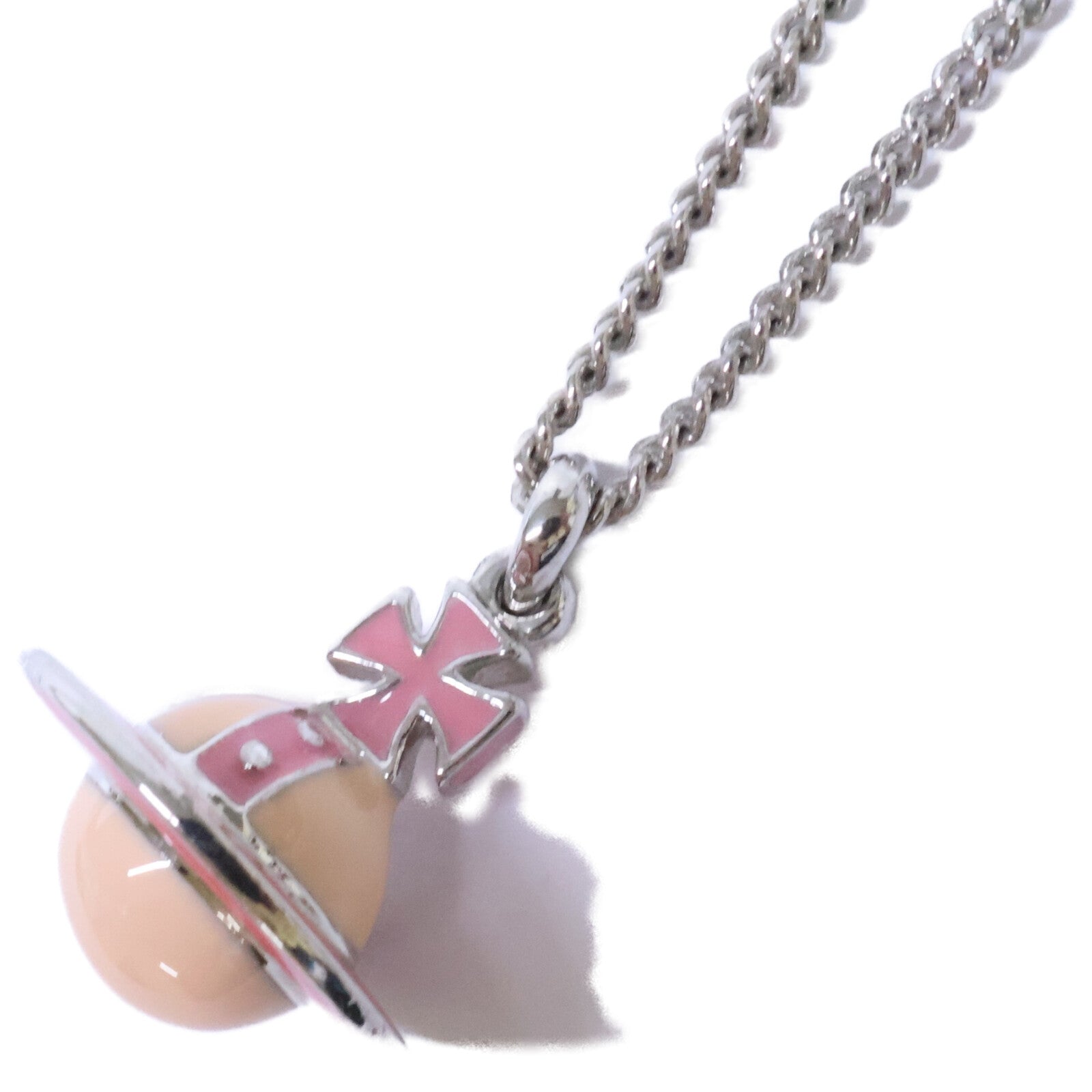 VivienneWestwood ヴィヴィアンウエストウッド 【美品】プチオーブ チェーン ネックレス