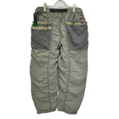 NANGA ナンガ 【×H.A.K.U】カーキ メッシュポケット BIKU TROUSERS ボトムス