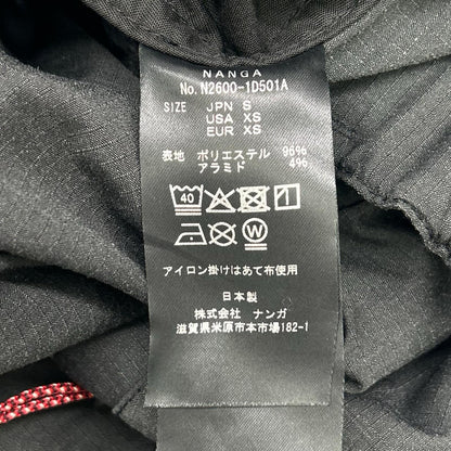 NANGA ナンガ N2600-1D501A ブラック ヒノック リップストップ フィールド カーゴパンツ ボトムス