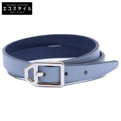 HERMES エルメス 【美品】C刻印 レザー ドゥブルトゥール ブレスレット