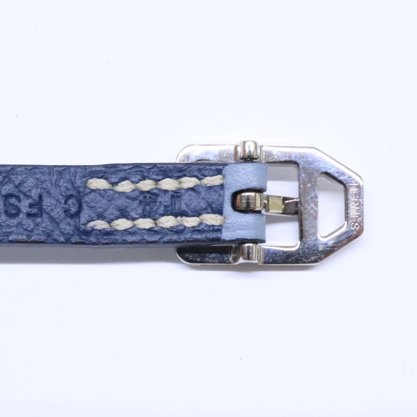 HERMES エルメス 【美品】C刻印 レザー ドゥブルトゥール ブレスレット