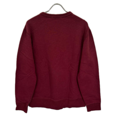 POLObyRalphLauren ポロラルフローレン レッド RLPC Vガゼット クルーネック スウェット トップス