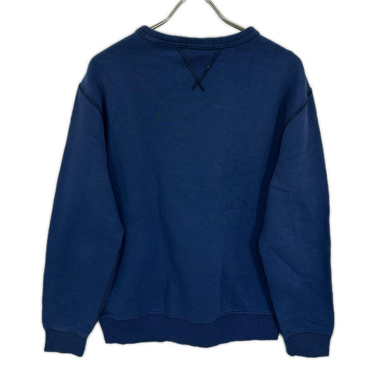 POLObyRalphLauren ポロラルフローレン ブルー RL スレチックディビジョンロゴ Vガゼット クルーネック スウェット トップス